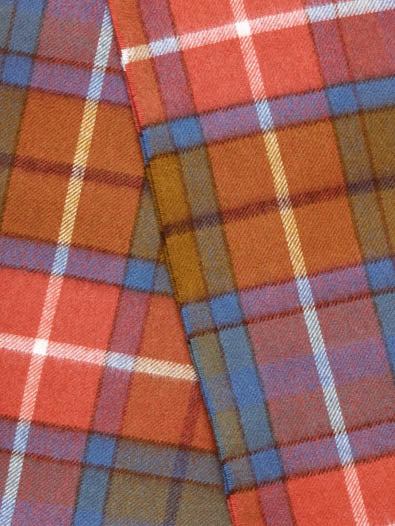 Ruana Longue Tartan Antique Buchanan