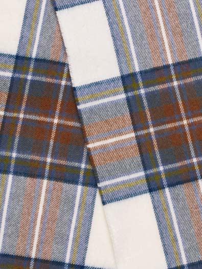 Etole Mérinos Tartan Muted Blue Stewart