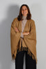 Ruana Unie Mérinos Camel