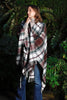 Ruana longue Tartan Dress Macduff