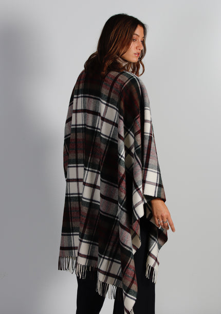 Ruana longue Tartan Dress Macduff