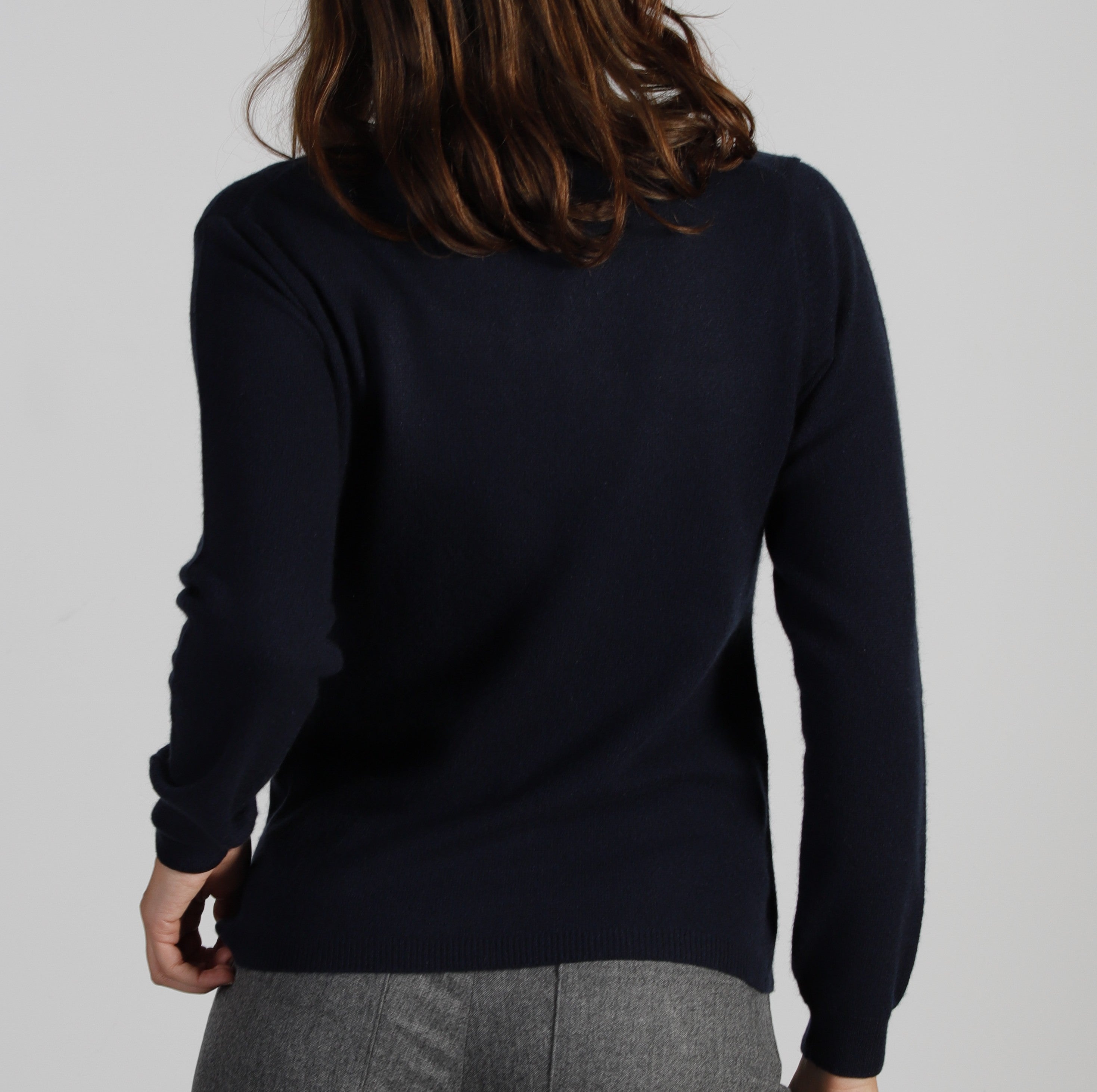 Pull Col Rond Cachemire