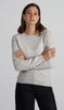 Pull Col Rond Cachemire