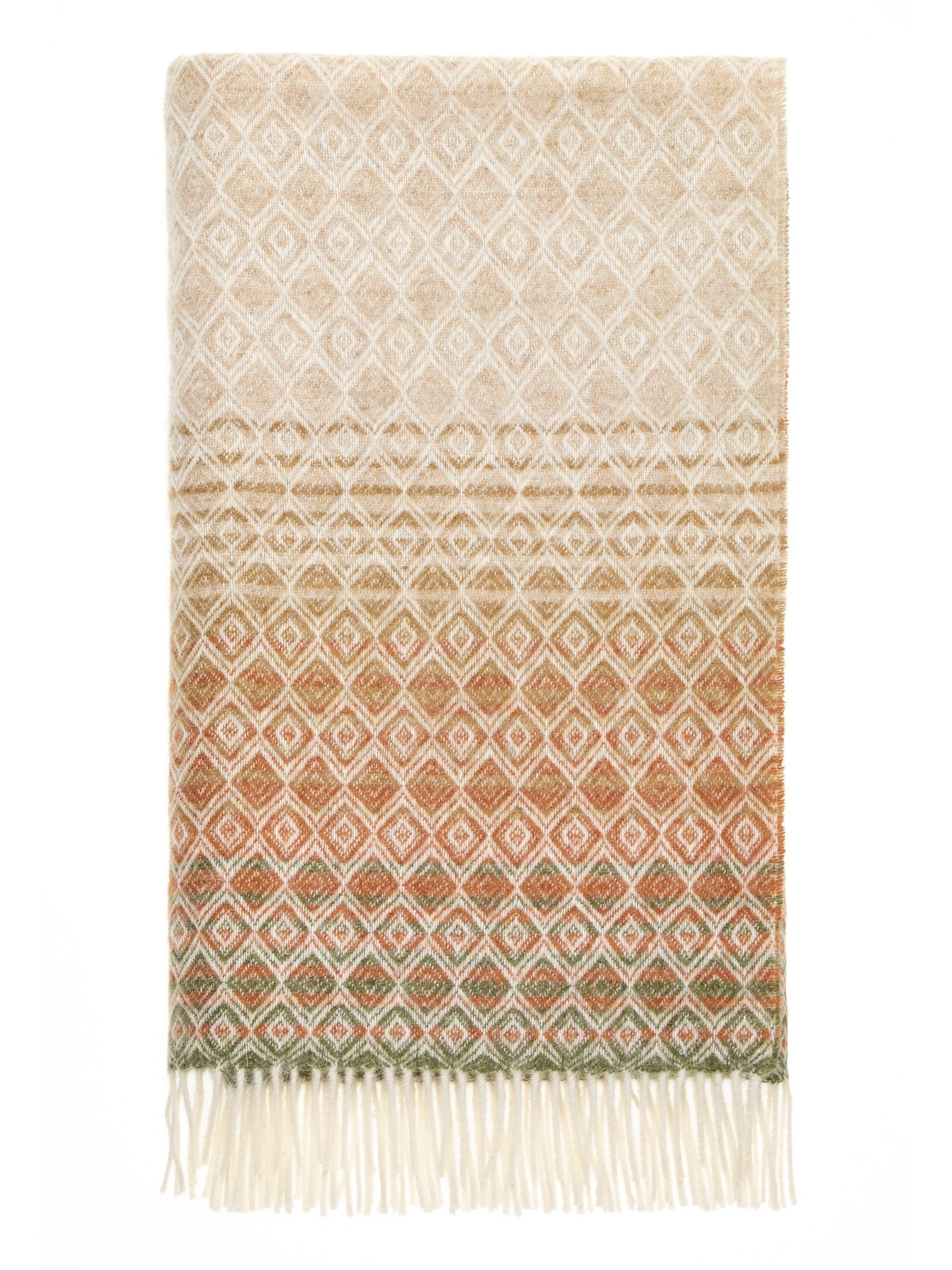 Plaid Terracota green
