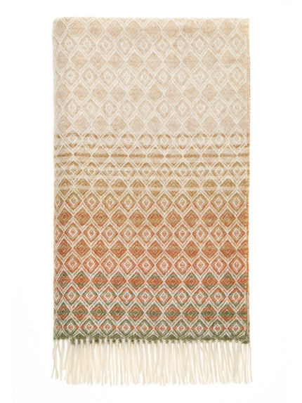 Plaid Terracota green