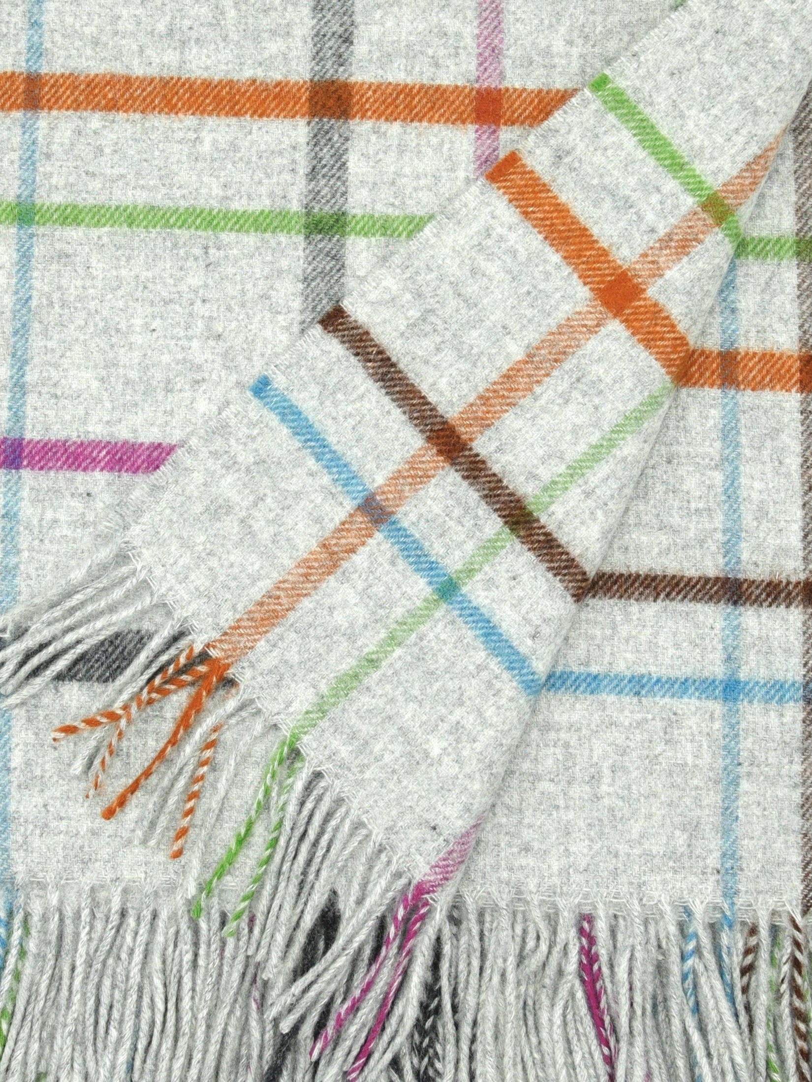 Plaid Grey Carreaux