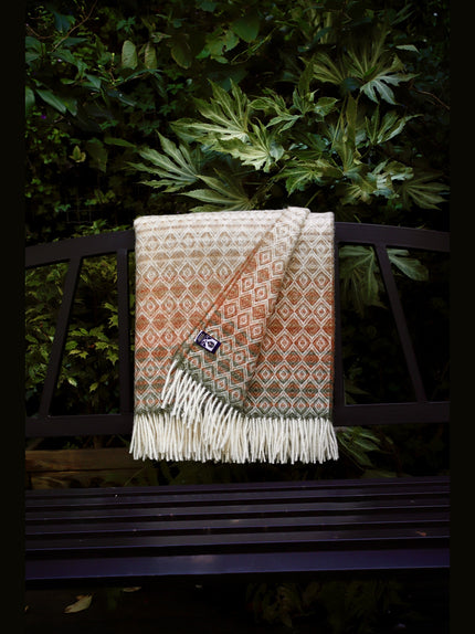 Plaid Terracota green