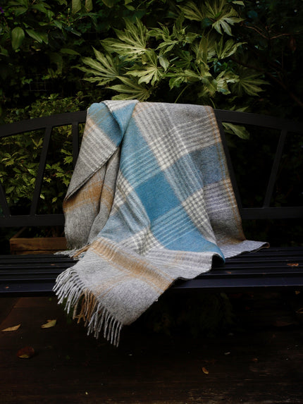 Plaid Check Teal