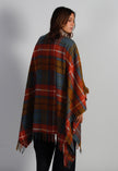 Ruana Longue Tartan Antique Buchanan