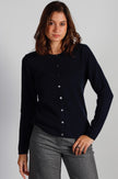 Cardigan Col Rond Cachemire