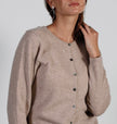 Cardigan Col Rond Cachemire