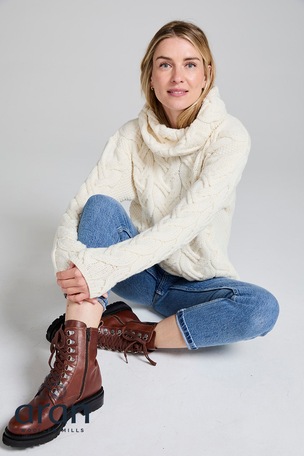 Pull col Roulé Torsadé Laine Mérinos