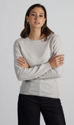 Pull Col Rond Cachemire