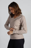Pull Col V Cachemire