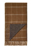 Plaid Check Camel/chocolat