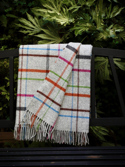 Plaid Grey Carreaux