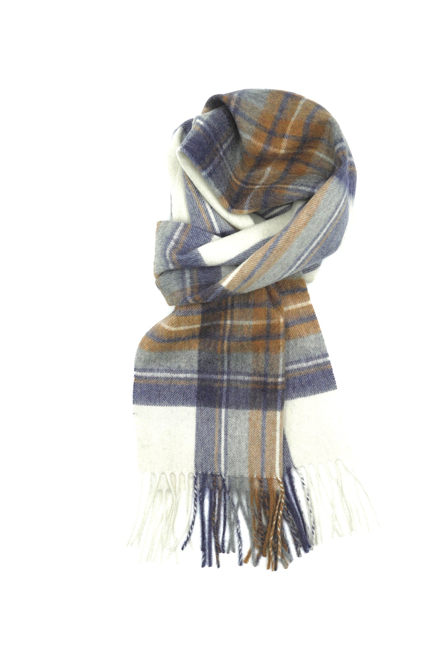 Echarpe cachemire Tartan